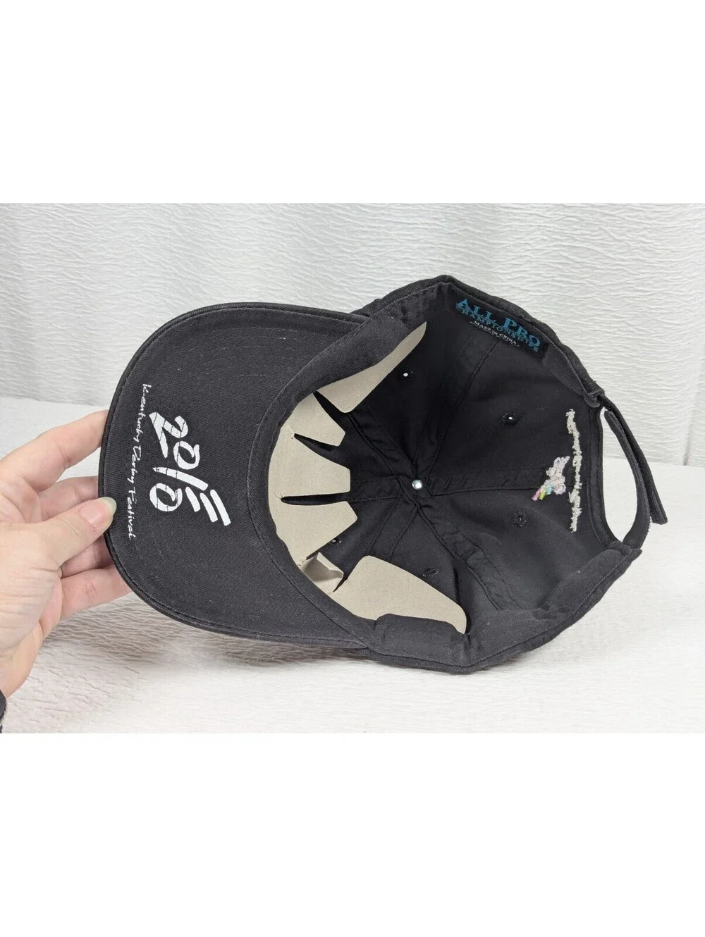 2010 - Kentucky Derby Festival - Adjustable Cap / Hat - Black